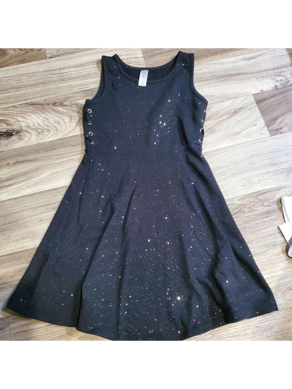 Girls 7 Justice Cottony Soft Tank Dress